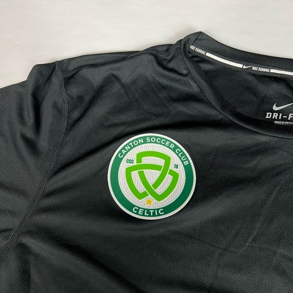 Nike Dri-Fit Running Canton Soccer Club Celtic T-shirt. Men’s Sz L. 644396-309 - Picture 3 of 9